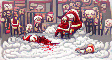 santa slaughtered everyone