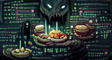 the code will eat all